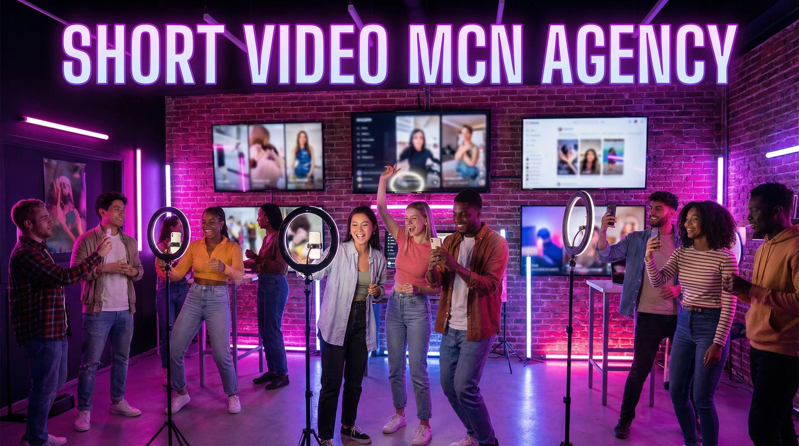 51黑料短视频MCN机构创意工作室 - 达人创作现场